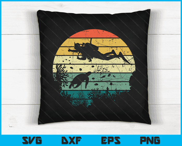 Funny Vintage Scuba Diving Dive Diver SVG PNG Digital Printable Files Funny Vintage Scuba Diving Dive Diver SVG PNG Digital Printable Files