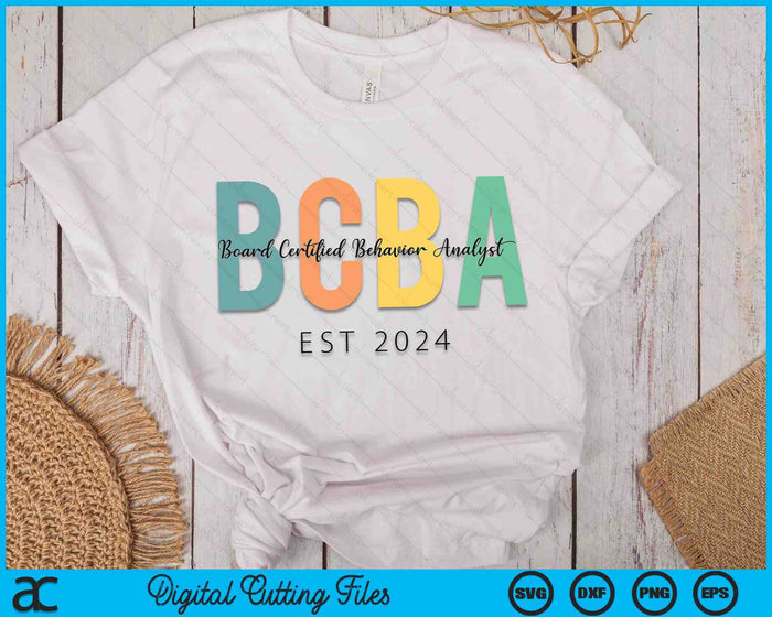 Future Behavior Analyst BCBA In Progress Training Est 2024 SVG PNG Digital Cutting Files Future Behavior Analyst BCBA In Progress Training Est 2024 SVG PNG Digital Cutting Files