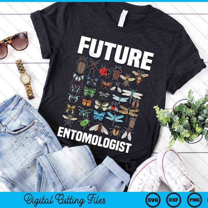 Future Entomologist Entomology Insect Lover Bug Collector SVG PNG Digital Cutting Files