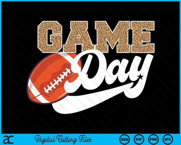 Game Day Mom Mothers Day American Football Player Sports SVG PNG Digital Cutting Files