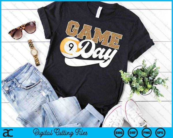 Poolball Game Day Vibes Poolball Coach Fan Player SVG PNG Digital Cutting Files