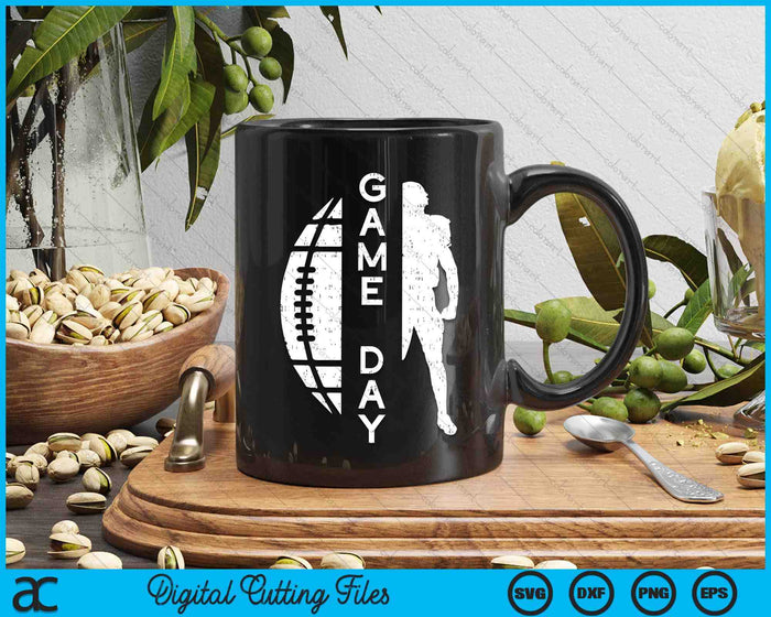 Game Day American Football Sports Player Men Women Kids SVG PNG Digital Printable Files Game Day American Football Sports Player Men Women Kids SVG PNG Digital Printable Files