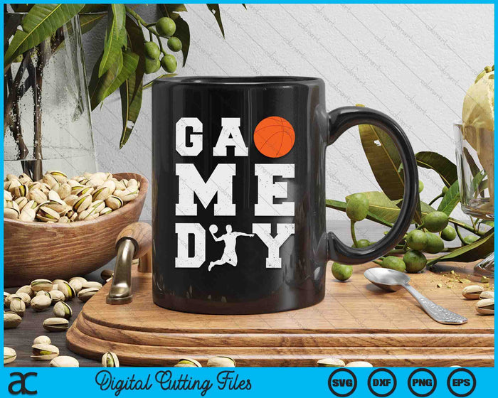 Game Day Basketball Vibes SVG PNG Digital Printable Files Game Day Basketball Vibes SVG PNG Digital Printable Files