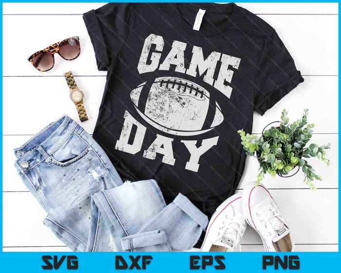 Game Day Football Season Funny Men Women Team Sports Vintage SVG PNG Digital Cutting File Game Day Football Season Funny Men Women Team Sports Vintage SVG PNG Digital Cutting File