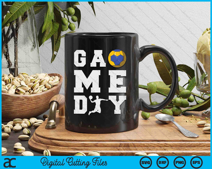 Game Day Handball Vibes SVG PNG Digital Printable Files Game Day Handball Vibes SVG PNG Digital Printable Files
