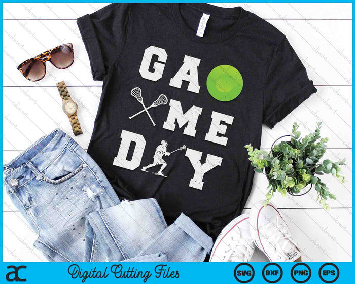 Game Day Lacrosse Vibes SVG PNG Digital Printable Files Game Day Lacrosse Vibes SVG PNG Digital Printable Files