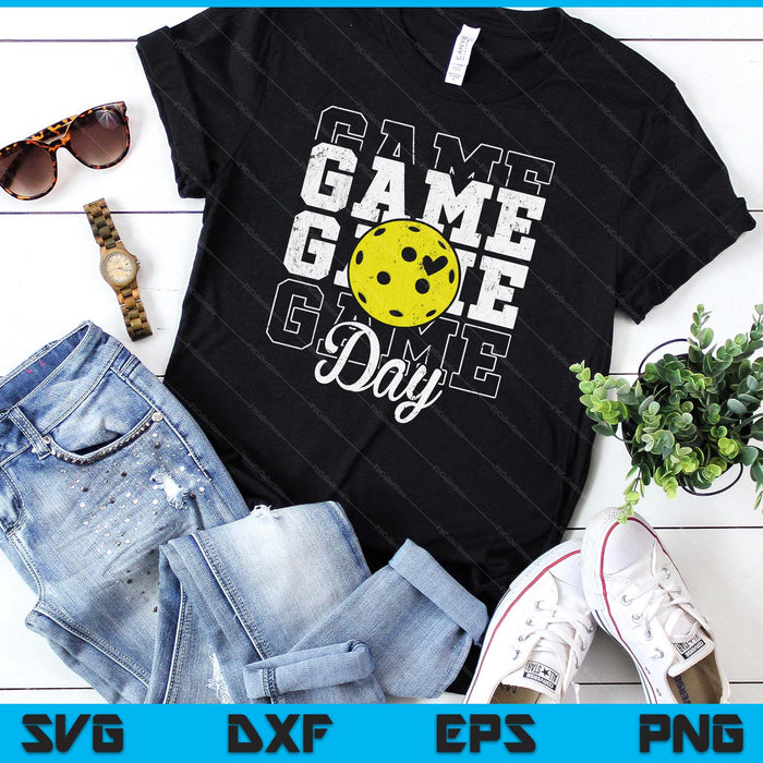 Game Day Pickleball Shirt For Youth Boy Girl SVG PNG Digital Cutting File Game Day Pickleball Shirt For Youth Boy Girl SVG PNG Digital Cutting File