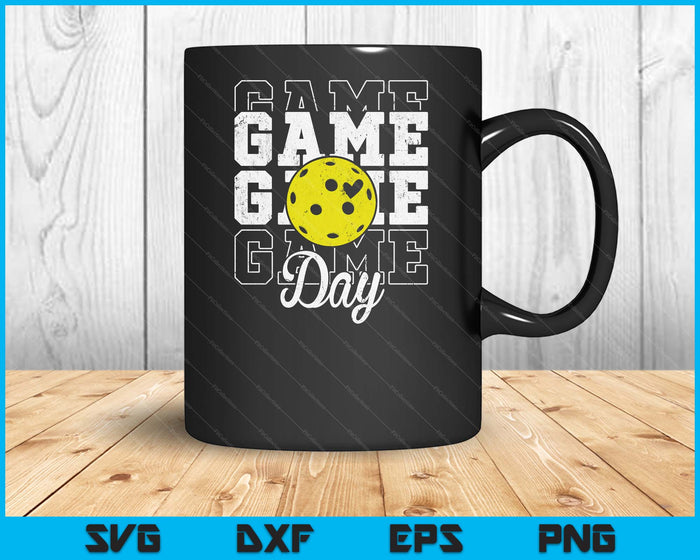 Game Day Pickleball Shirt For Youth Boy Girl SVG PNG Digital Cutting File Game Day Pickleball Shirt For Youth Boy Girl SVG PNG Digital Cutting File