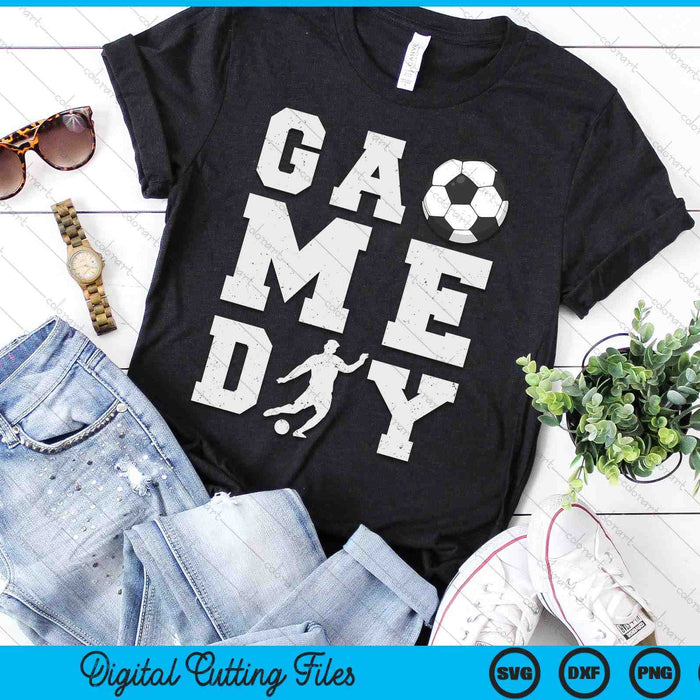 Game Day Soccer Vibes SVG PNG Digital Printable Files Game Day Soccer Vibes SVG PNG Digital Printable Files
