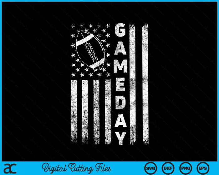 Speldag met vlag American Football Lovers moeder vader SVG PNG snijden afdrukbare bestanden Speldag met vlag American Football Lovers moeder vader SVG PNG snijden afdrukbare bestanden