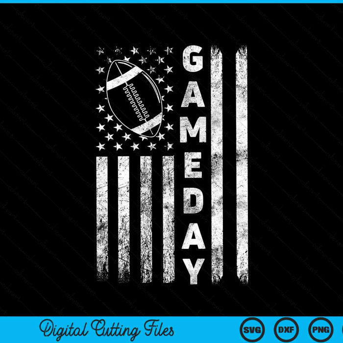 Speldag met vlag American Football Lovers moeder vader SVG PNG snijden afdrukbare bestanden Speldag met vlag American Football Lovers moeder vader SVG PNG snijden afdrukbare bestanden