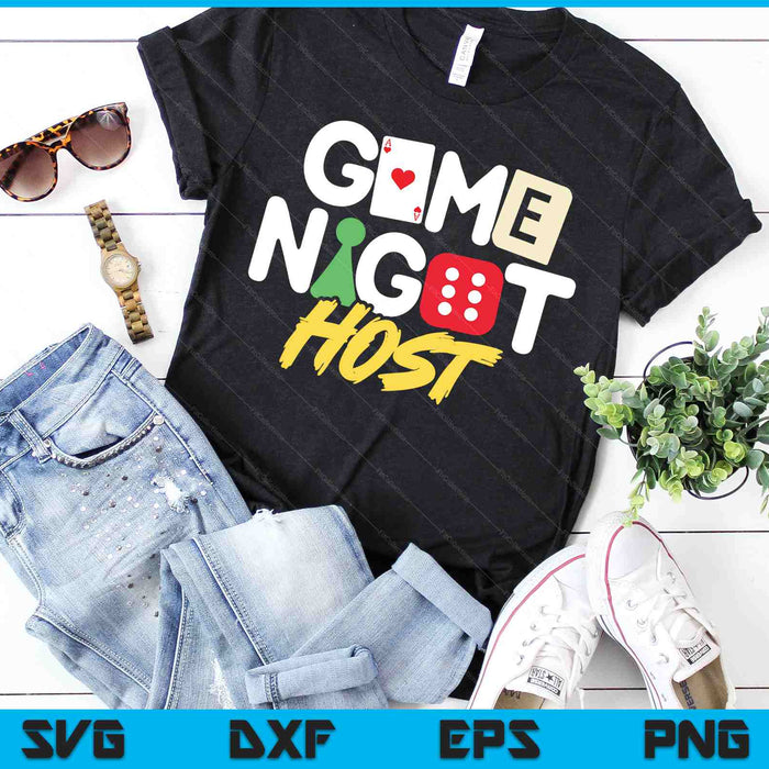 Game Night Host Board Game Trivia Night Team Women Men SVG PNG Digital Cutting Files Game Night Host Board Game Trivia Night Team Women Men SVG PNG Digital Cutting Files