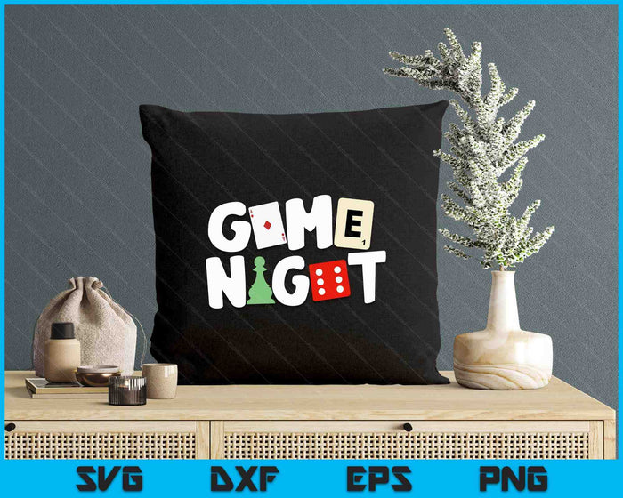 Game Night Host Board Games Trivia Night Team SVG PNG Digital Printable Files Game Night Host Board Games Trivia Night Team SVG PNG Digital Printable Files