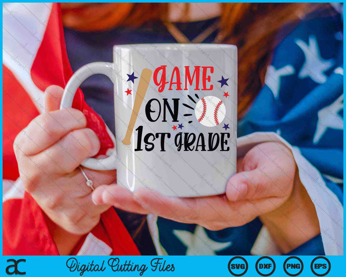 Game On 1st Grade First Day Of Third Grade SVG PNG Cutting Files Game On 1st Grade First Day Of Third Grade SVG PNG Cutting Files