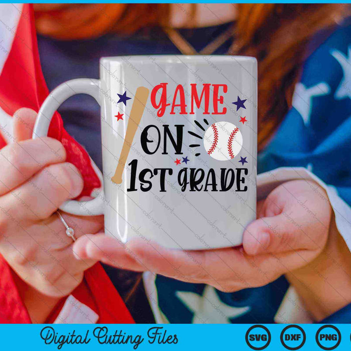 Game On 1st Grade First Day Of Third Grade SVG PNG Cutting Files Game On 1st Grade First Day Of Third Grade SVG PNG Cutting Files