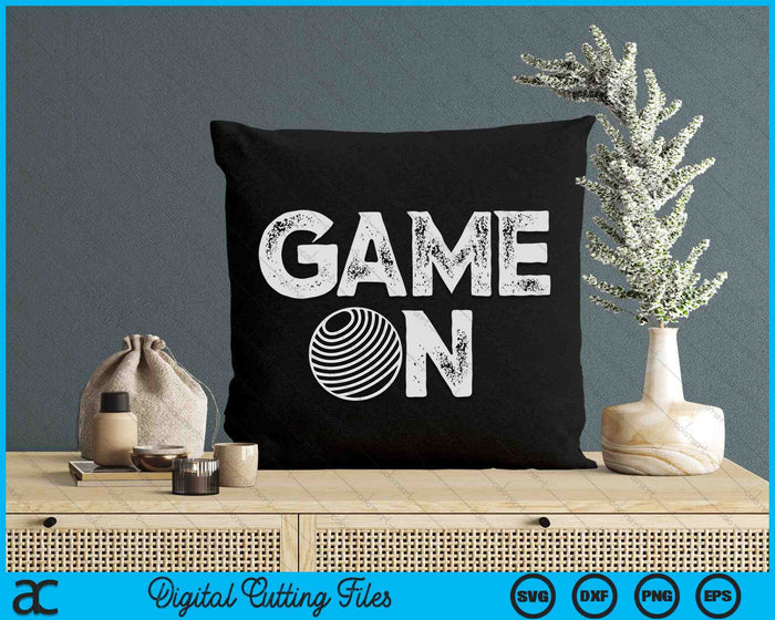 Game On Cute Funny Dodgeball SVG PNG Digital Cutting Files Game On Cute Funny Dodgeball SVG PNG Digital Cutting Files