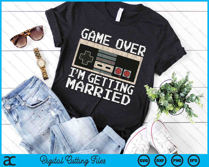 Game Over Gamer Bachelor Party Groom's Last Level Up SVG PNG Digital Printable Files Game Over Gamer Bachelor Party Groom's Last Level Up SVG PNG Digital Printable Files