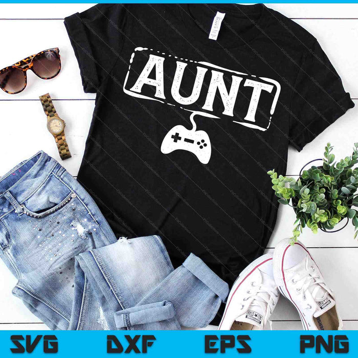 Gamer Aunt Video Game Funny Gaming SVG PNG Digital Printable Files Gamer Aunt Video Game Funny Gaming SVG PNG Digital Printable Files