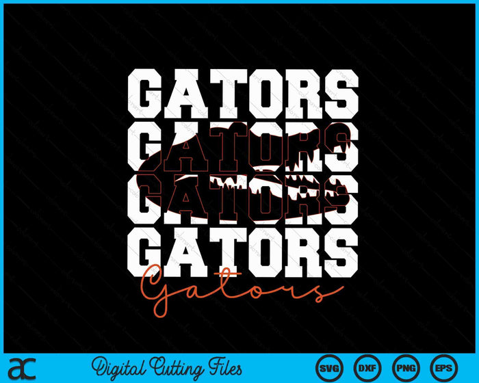 Gators Inspirational Design Gift SVG PNG Digital Printable Files Gators Inspirational Design Gift SVG PNG Digital Printable Files
