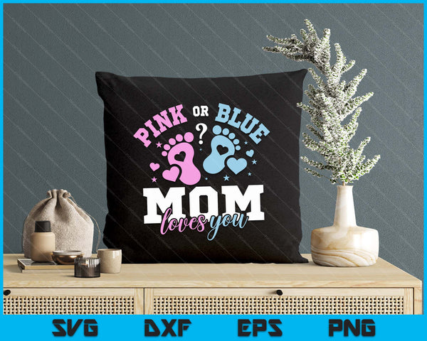 Gender Reveal Gifts Gender Reveal Mom SVG PNG Digital Printable Files