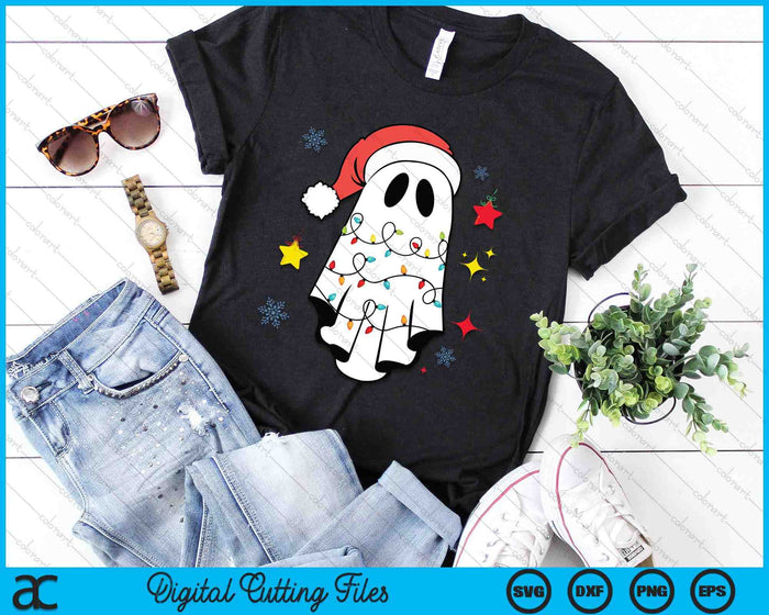 Ghost Christmas Santa Spooky Christmas SVG PNG Digital Printable Files Ghost Christmas Santa Spooky Christmas SVG PNG Digital Printable Files