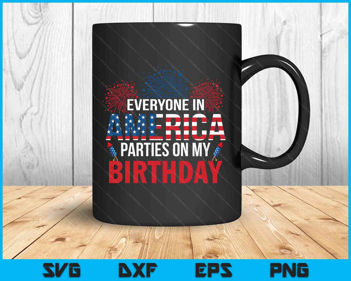Gifts Funny Bday Born On 4th Of July SVG PNG Digital Printable Files Gifts Funny Bday Born On 4th Of July SVG PNG Digital Printable Files