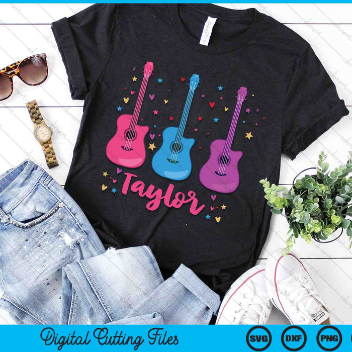 Girl Retro Taylor First Name Personalized Groovy 80's Pink SVG PNG Digital Cutting Files Girl Retro Taylor First Name Personalized Groovy 80's Pink SVG PNG Digital Cutting Files