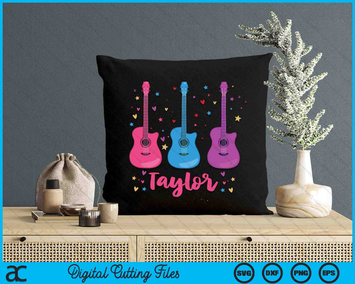 Girl Retro Taylor First Name Personalized Groovy 80's Pink SVG PNG Digital Cutting Files Girl Retro Taylor First Name Personalized Groovy 80's Pink SVG PNG Digital Cutting Files