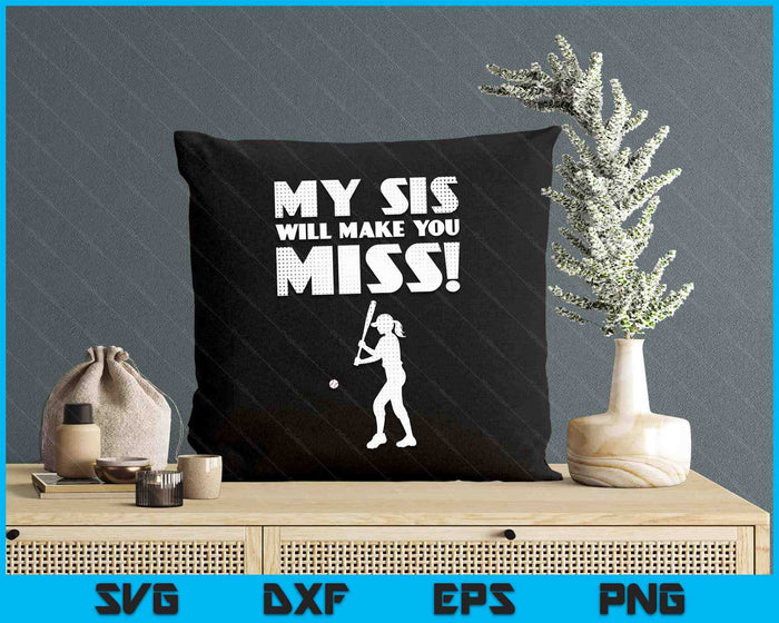 Girls Baseball Pitcher Sister Brother Funny SVG PNG Digital Printable Files Girls Baseball Pitcher Sister Brother Funny SVG PNG Digital Printable Files