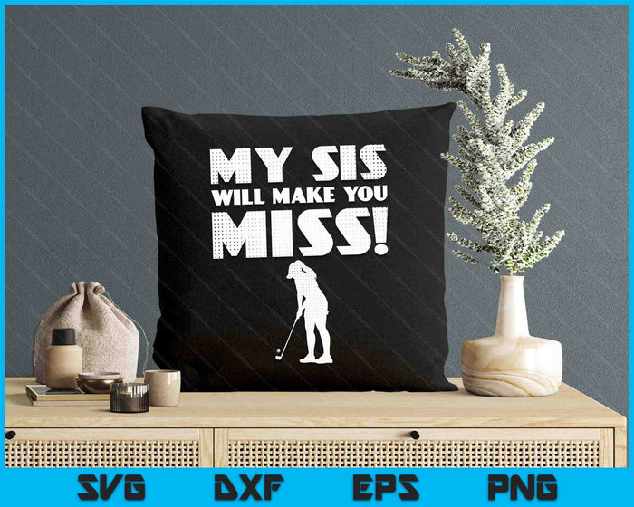 Girls Golf Pitcher Sister Brother Funny SVG PNG Digital Printable Files Girls Golf Pitcher Sister Brother Funny SVG PNG Digital Printable Files