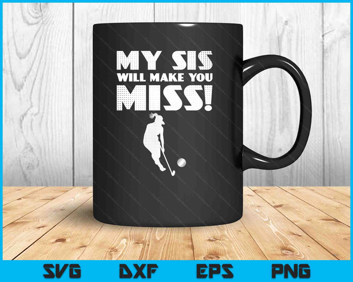 Girls Hockey Pitcher Sister Brother Funny SVG PNG Digital Printable Files Girls Hockey Pitcher Sister Brother Funny SVG PNG Digital Printable Files