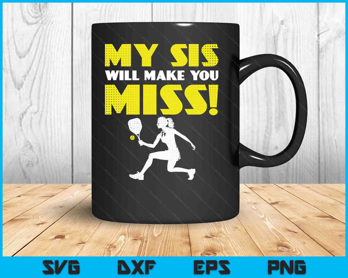 Girls Pickleball Pitcher Sister Brother Funny SVG PNG Digital Printable Files Girls Pickleball Pitcher Sister Brother Funny SVG PNG Digital Printable Files