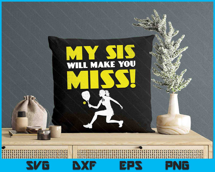 Girls Pickleball Pitcher Sister Brother Funny SVG PNG Digital Printable Files Girls Pickleball Pitcher Sister Brother Funny SVG PNG Digital Printable Files