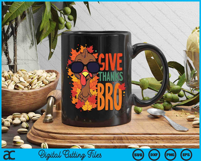 Give Thanks Bro Cute Turkey Toddler Thankful Thanksgiving SVG PNG Digital Printable Files Give Thanks Bro Cute Turkey Toddler Thankful Thanksgiving SVG PNG Digital Printable Files