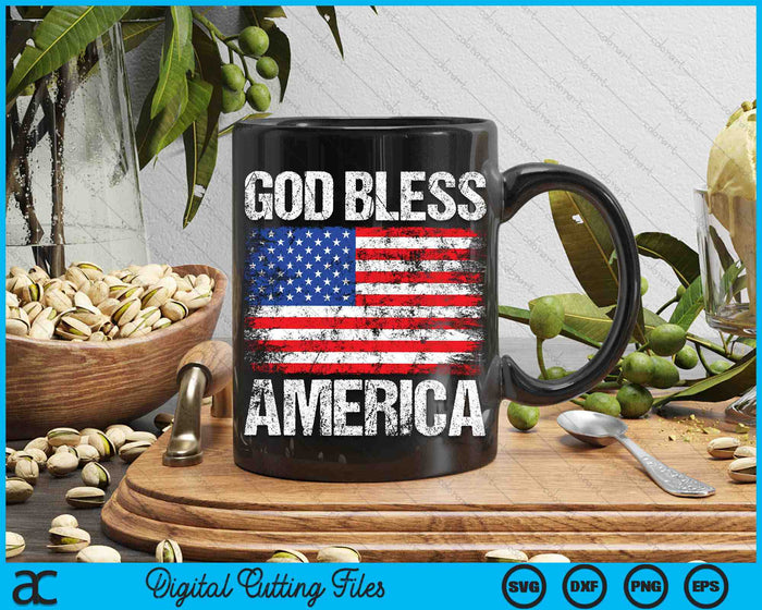 God Bless America Patriotic Happy 4th of July SVG PNG Digital Cutting Files God Bless America Patriotic Happy 4th of July SVG PNG Digital Cutting Files
