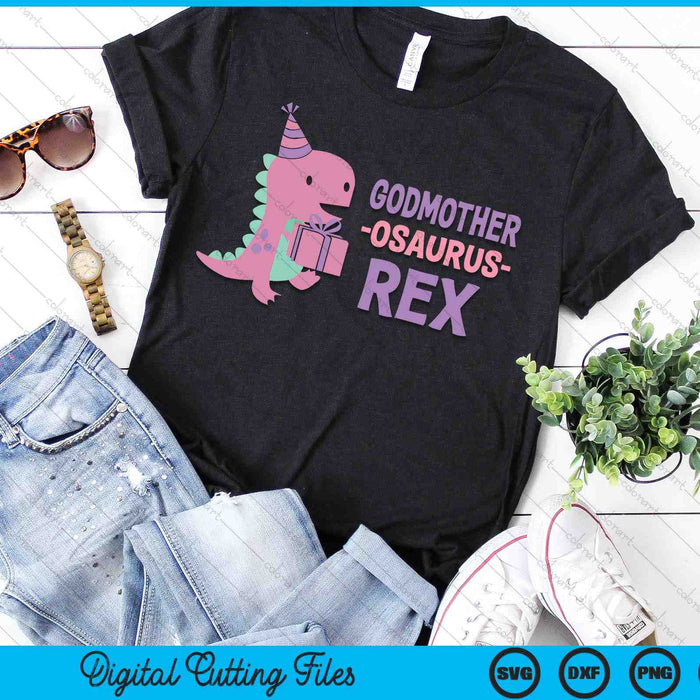 Godmother Dinosaur Family Matching Birthday SVG PNG Digital Cutting Files Godmother Dinosaur Family Matching Birthday SVG PNG Digital Cutting Files