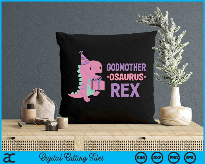 Godmother Dinosaur Family Matching Birthday SVG PNG Digital Cutting Files Godmother Dinosaur Family Matching Birthday SVG PNG Digital Cutting Files