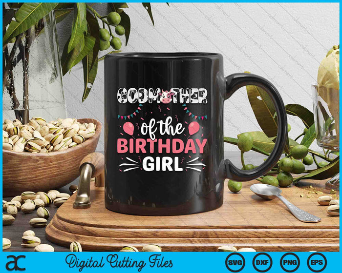 Godmother Of The Birthday Girl Cow SVG PNG Digital Cutting Files Godmother Of The Birthday Girl Cow SVG PNG Digital Cutting Files