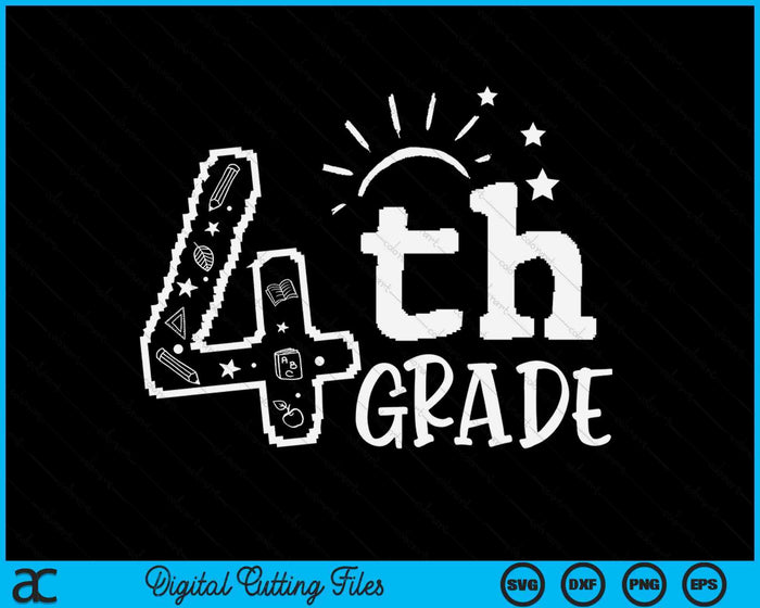 Going To 4th Grade Teacher Squad SVG PNG Digital Cutting Files Going To 4th Grade Teacher Squad SVG PNG Digital Cutting Files