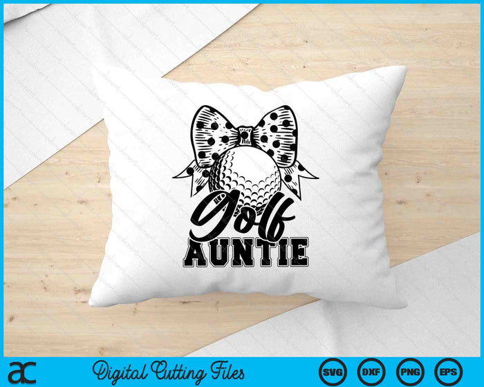 Golf Auntie Game Day Mother's Day SVG PNG Digital Printable Files Golf Auntie Game Day Mother's Day SVG PNG Digital Printable Files