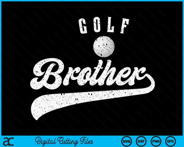 Golf Brother SVG PNG Digital Cutting File Golf Brother SVG PNG Digital Cutting File