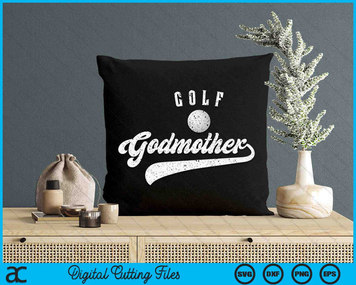 Golf Godmother SVG PNG Digital Cutting File Golf Godmother SVG PNG Digital Cutting File