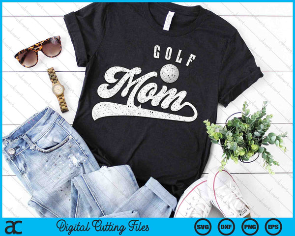 Golf Mom SVG PNG Digital Cutting File