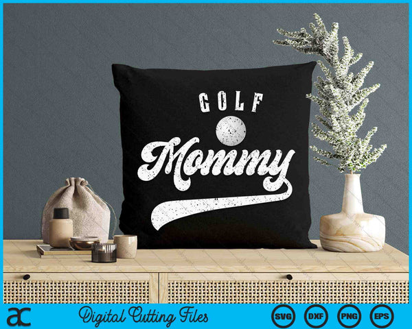 Golf Mommy SVG PNG Digital Cutting File