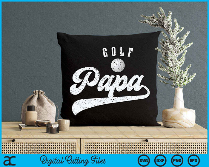 Golf Papa SVG PNG Digital Cutting File Golf Papa SVG PNG Digital Cutting File