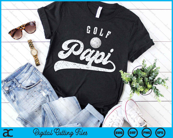 Golf Papi SVG PNG Digital Cutting File