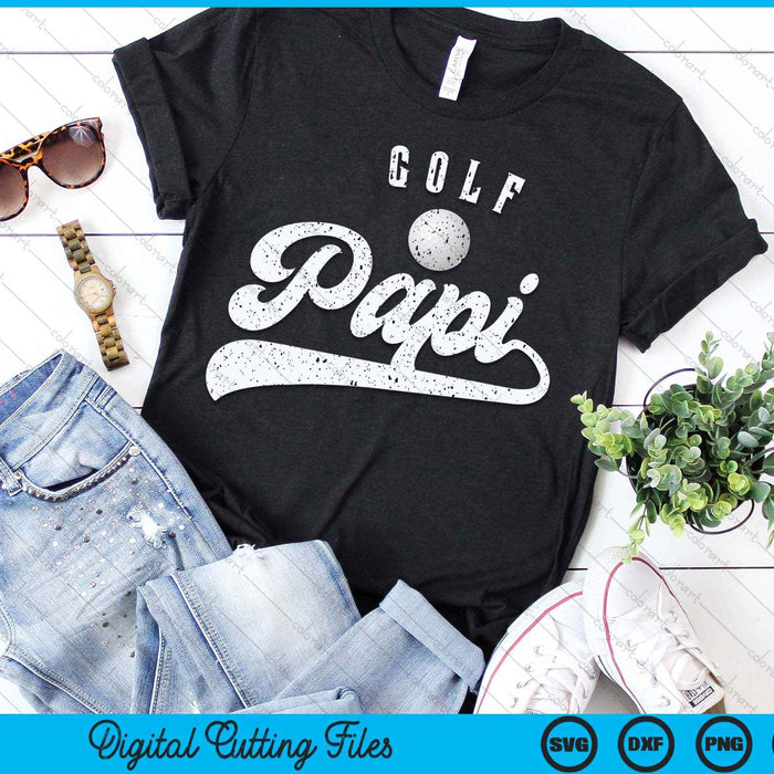 Golf Papi SVG PNG Digital Cutting File Golf Papi SVG PNG Digital Cutting File