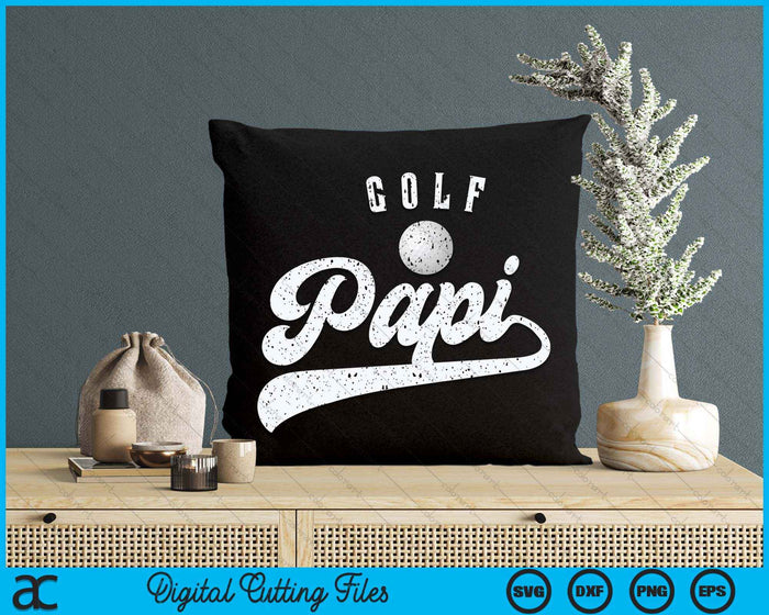 Golf Papi SVG PNG Digital Cutting File Golf Papi SVG PNG Digital Cutting File