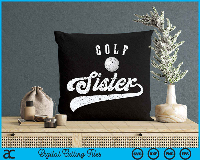 Golf Sister SVG PNG Digital Cutting File Golf Sister SVG PNG Digital Cutting File