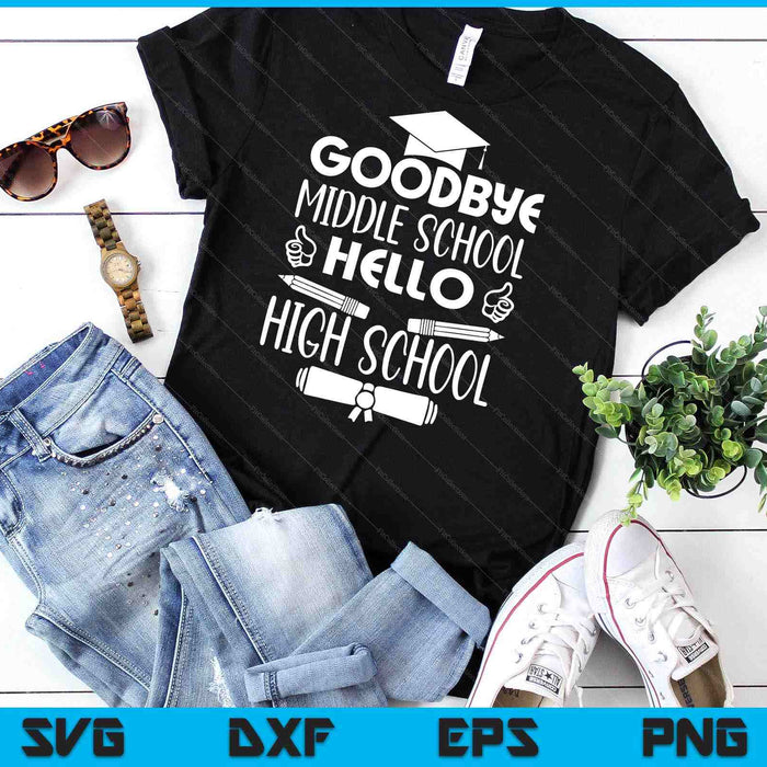 Graduation Gift For A Little Girl Going To Middle School SVG PNG Digital Cutting Files Graduation Gift For A Little Girl Going To Middle School SVG PNG Digital Cutting Files